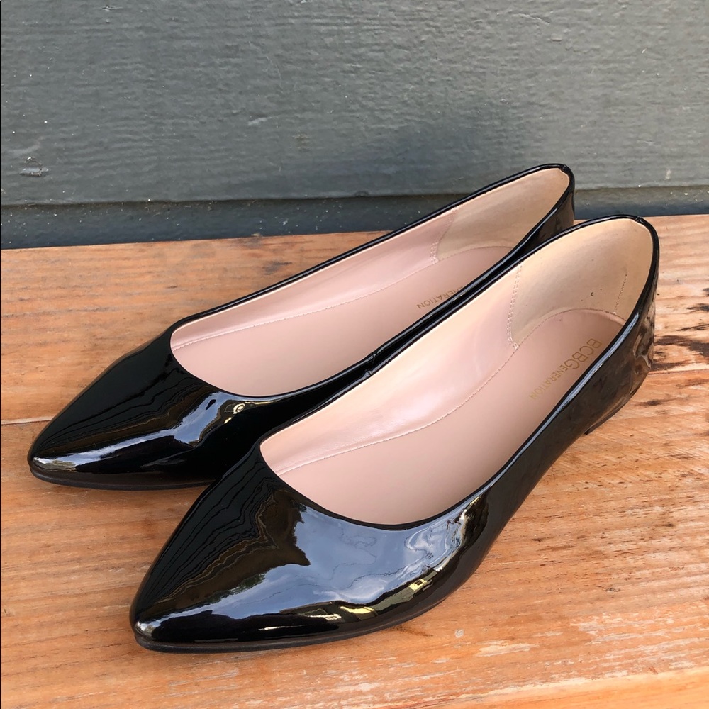 BCBGeneration Black Millie Flats